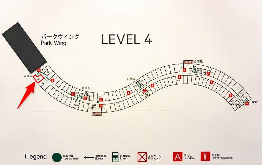 シェラトン・グランデ・東京ベイ・ホテル舞浜 4階