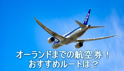 【WDW準備-1】オーランドまでの航空券を購入しよう！おすすめルートは？